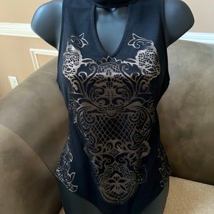 *New* Fourteenth Place Sleeveless Bodysuit
Size M
Black/Nude
$30 or BEST OFFER